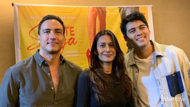 Raihaanun Dipepet Berondong Maxime Bouttier di Series Tante Sonya