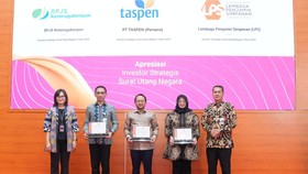 TASPEN Raih Apresiasi Investor Strategis Surat Utang Negara Tahun 2025