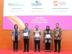 TASPEN Raih Penghargaan Investor Strategis Surat Utang Negara Tahun 2025