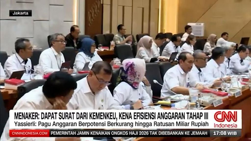 VIDEO: Menaker Siap Jalankan Efisiensi Anggaran Tahap III