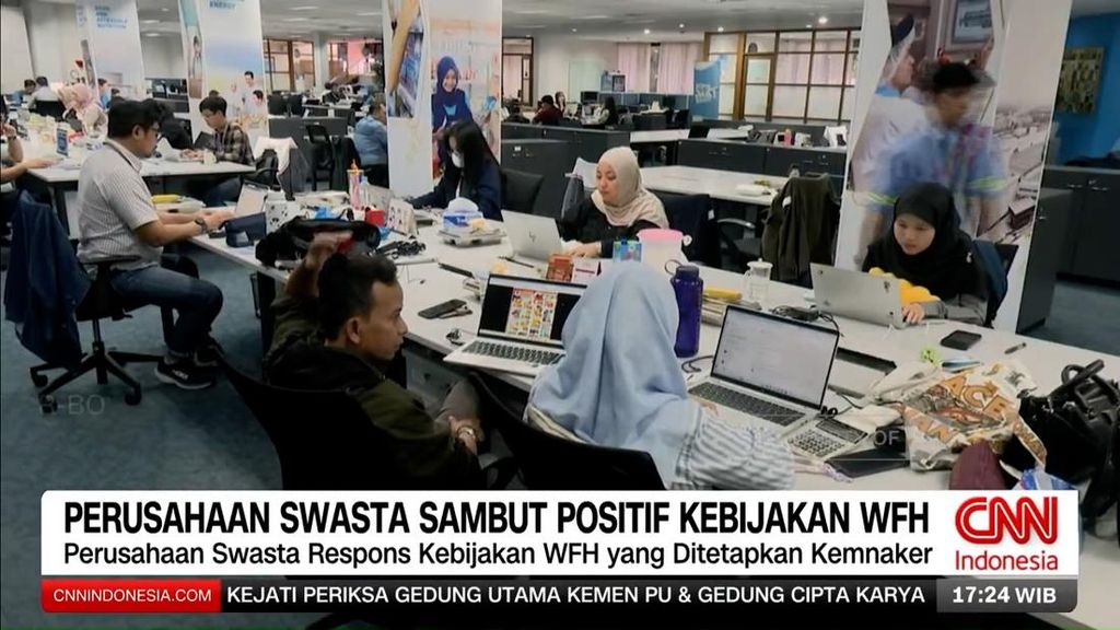 VIDEO: Perusahaan Swasta Sambut Positif Kebijakan WFH