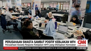 VIDEO: Perusahaan Swasta Sambut Positif Kebijakan WFH