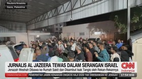 VIDEO: Jurnalis Al Jazeera Tewas Diserang di Gaza