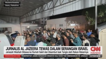 VIDEO: Jurnalis Al Jazeera Tewas Diserang di Gaza
