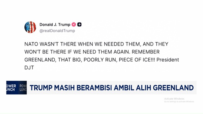 Video: Duh! Trump Masih Berambisi Ambil Alih Greenland