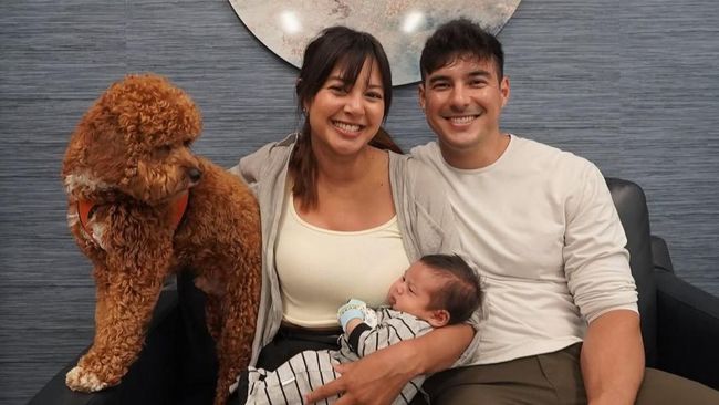 Potret Aurelie Moeremans Dan Tyler Bigenho Jalani Peran Baru Jadi Orang Tua