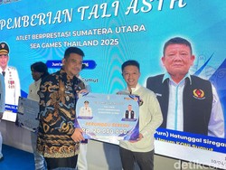 Gubsu Beri Tali Asih untuk Atlet Sumut Berprestasi di SEA Games 2025