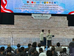 Penampakan Gunung Uang Rp 11,4 Triliun Akan Diserahkan Kejagung ke Negara