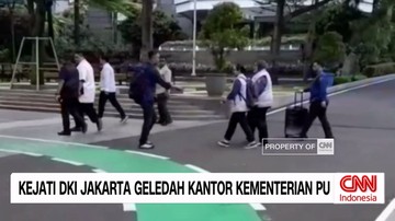 VIDEO: Kejati DKI Jakarta Geledah Kantor Kementerian PU