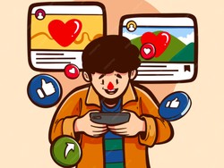 Like Foto Lawan Jenis di Media Sosial Termasuk Zina Mata?