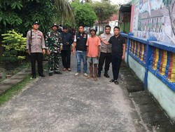 Pria Paruh Baya di Jambi Ditangkap Usai Bacok Tetangga gegara Cekcok