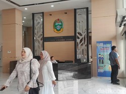 Suasana Kantor Gubsu Lengang di Hari Pertama Penerapan WFH