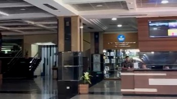 Suasana Sepi Gedung Kementerian Hari Perdana WFH ASN