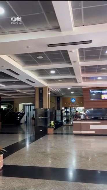 Suasana Sepi Gedung Kementerian Hari Perdana WFH ASN