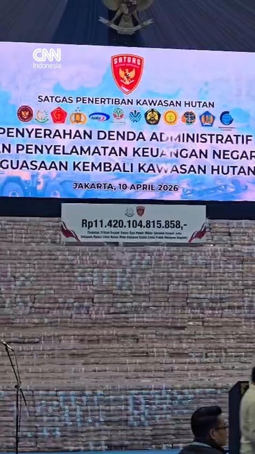 Penampakan Tumpukan Uang Rp11,4 Triliun Hasil Sitaan Kejagung