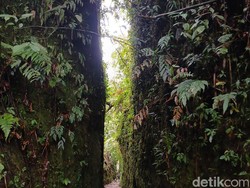 Mengenal Wisata Batu Belah di Kawasan Perkemahan Sibolangit