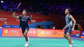 Fajar/Fikri jadi wakil ketiga Indonesia lolos ke 16 besar Singapore Open 2026. (Arsip PBSI)