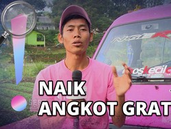 Ketulusan Hati Kang Daves Gratiskan Tarif Angkot untuk Anak Sekolah