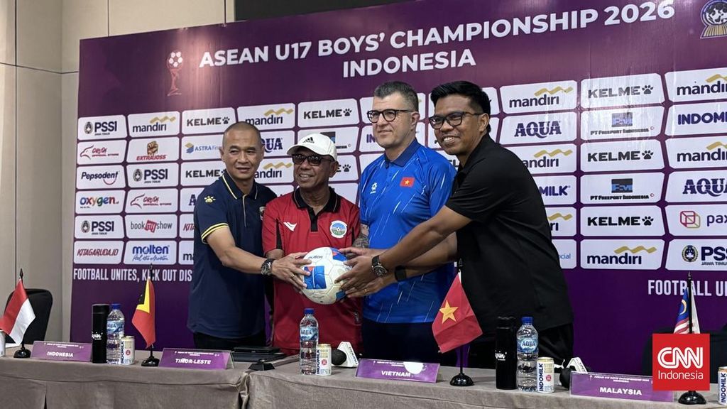 Pelatih Vietnam Percaya Diri Hadapi Grup Berat Piala AFF U-17