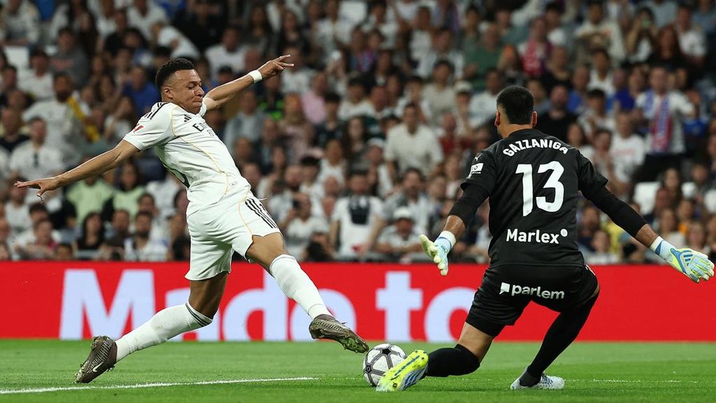 FOTO: Real Madrid Gagal Raup Poin Penuh Lawan Girona