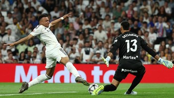 FOTO: Real Madrid Gagal Raup Poin Penuh Lawan Girona