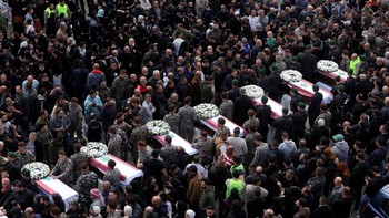 FOTO: Serangan Brutal Israel ke Lebanon Tewaskan 1.953 Orang