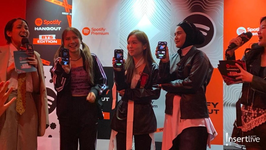 Spotify Hangout BTS Edition