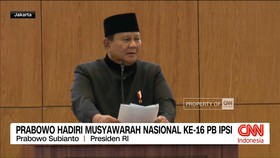 VIDEO: Prabowo Hadiri Musyawarah Nasional ke-16 PB IPSI