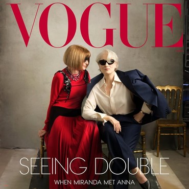 Bareng Meryl Streep, Anna Wintour Akhirnya Tampil di Sampul Majalah Vogue untuk Pertama Kali