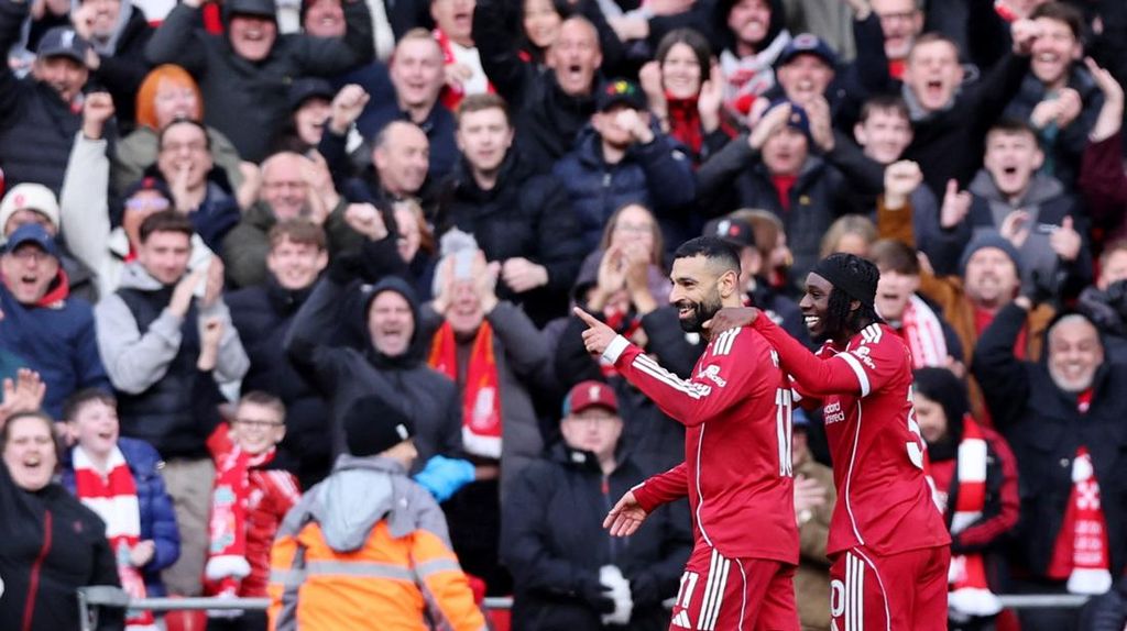 Hasil Liga Inggris: Salah Cetak Gol, Liverpool Akhirnya Menang Lagi