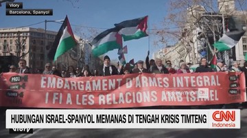 VIDEO: Hubungan Israel-Spanyol Memanas di Tengah Krisis Timteng