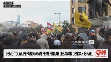 VIDEO: Demo Pecah Di Beirut dan Tel Aviv, Warga Desak Perang Dihentikan?