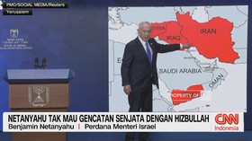 VIDEO; Netanyahu Tak Mau Gencatan Senjata Dengan Hizbullah