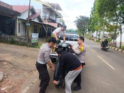 Balap Liar di Pagar Alam Dibubarkan Polisi