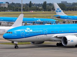 Tabrakan dengan Burung, Pesawat KLM Putar Balik