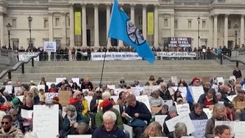 Gelar Aksi Pro-Palestina di London, Polisi Tangkap Ratusan Orang