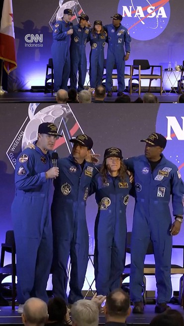 Kesaksian 4 Astronaut Artemis II soal Perjalanan ke Bulan