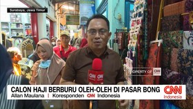 VIDEO: Calon Haji Berburu Oleh-oleh di Pasar Bong