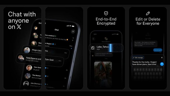 XChat, aplikasi perpesanan baru dari X milik Elon Musk, resmi rilis. Lewat fitur integrasi, XChat siap bersaing dengan WhatsApp dan Telegram.