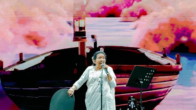 Asha Bhosle Penyanyi Legenda India Meninggal Dunia, Terakhir Kolaborasi Bareng Gorillaz