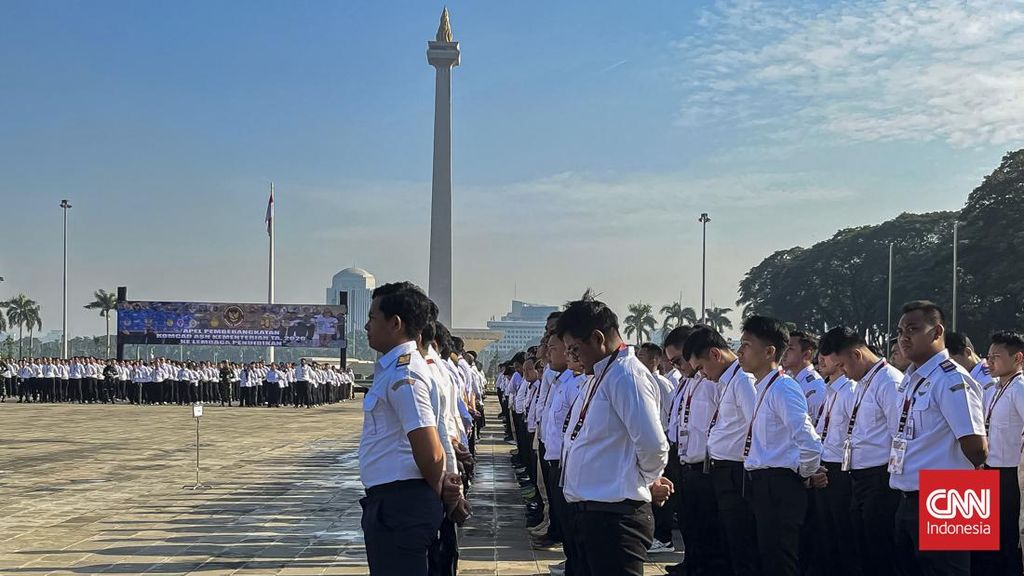 Kemhan Lepas 2.019 Calon Komcad ASN ke 6 Lembaga Pendidikan Militer