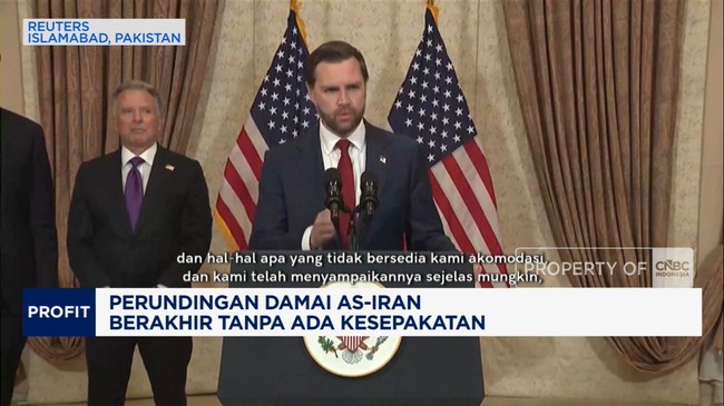 Video: Iran Tolak Syarat AS, Perundingan 21 Jam Tanpa Kesepakatan