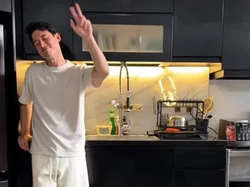 7 Desain Dapur Nino Fernandez & Steffi Zamora Minimalis Elegan dengan Penataan yang Rapi