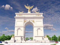 Trump Pamer Desain Terbaru Gapura Kemenangan, Klaim Paling Indah Sedunia