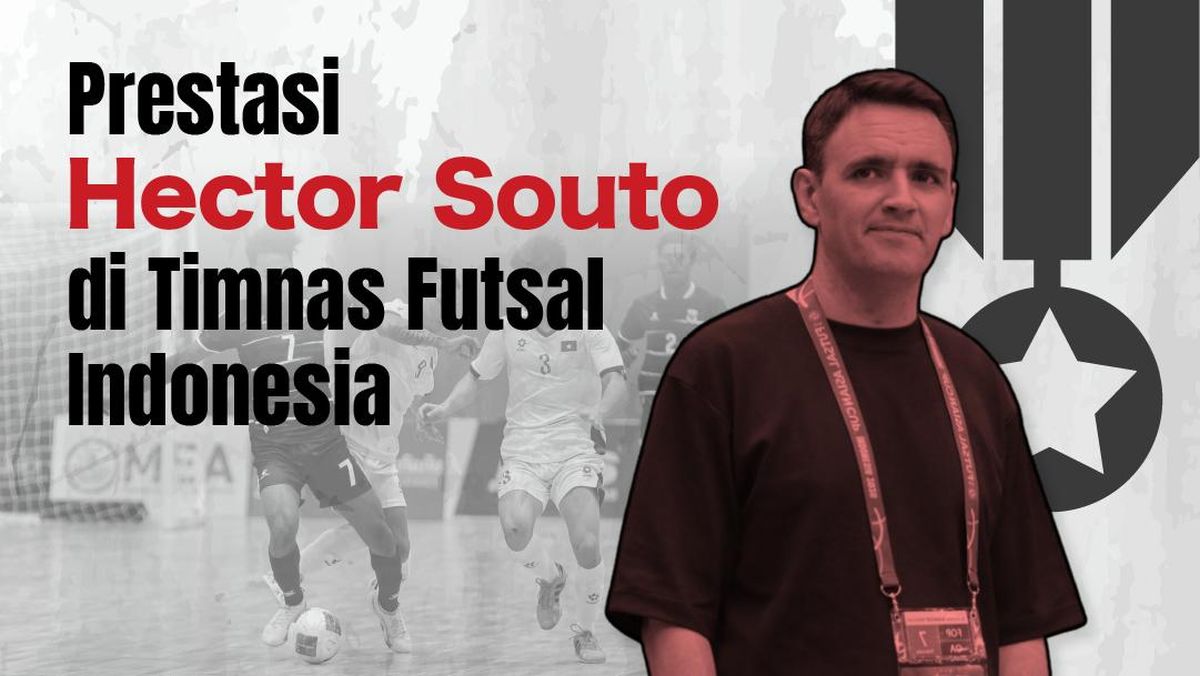 INFOGRAFIS: Deret Prestasi Hector Souto di Timnas Futsal Indonesia
