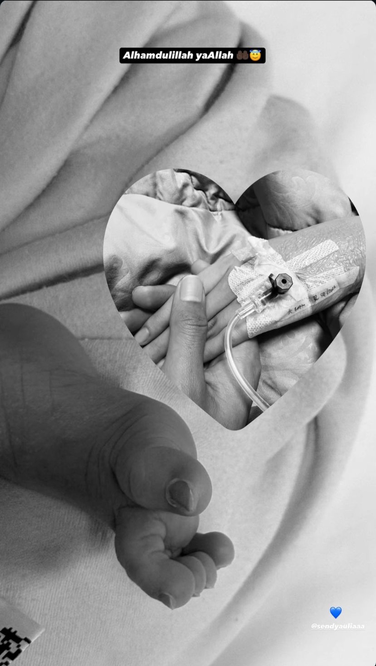 Istri Rizky Ridho Melahirkan Anak Pertama