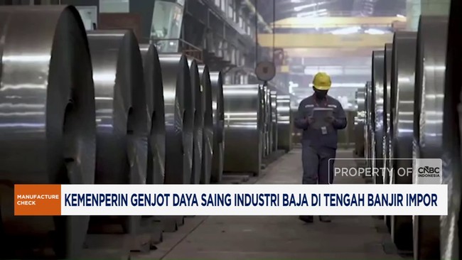 Kemenperin Genjot Daya Saing Industri Baja di Tengah Banjir Impor
