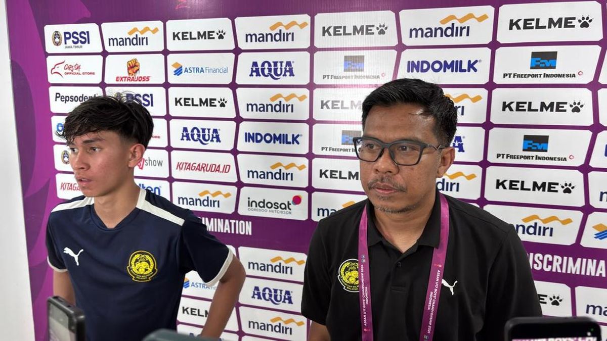 Kata-kata Pelatih Malaysia usai Dibantai Vietnam di Piala AFF U-17