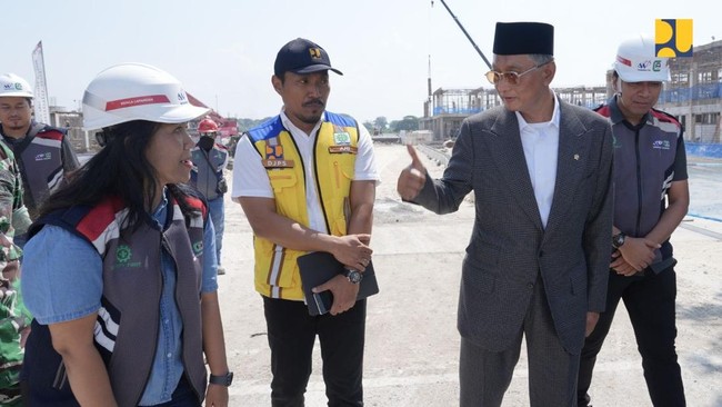 Menteri Dody: Proyek Sekolah Rakyat Garapan Waskita Progressnya Baik