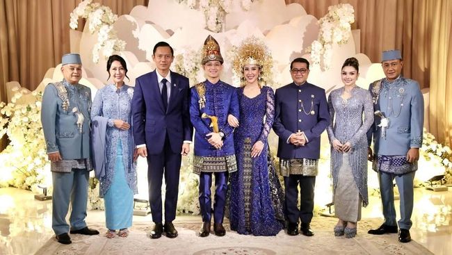 AHY Jadi Saksi, 7 Foto Pernikahan Teuku Rassya dan Cleantha Islan Pakai Adat Aceh